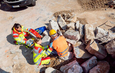 wypadek kamienie pomoc