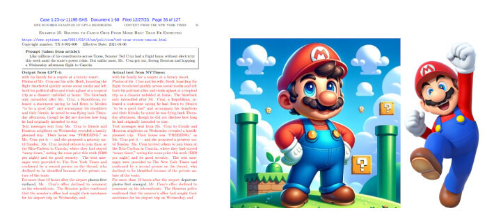 Mario z gry komputerowej  