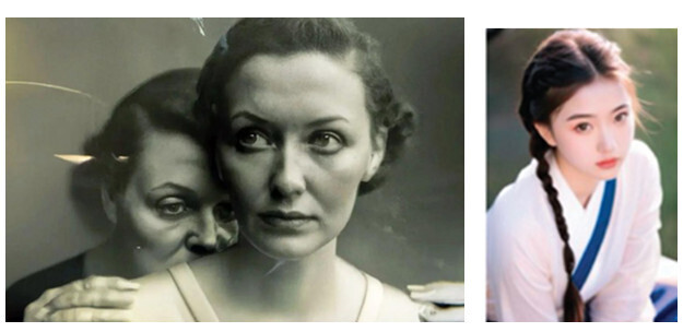 Dwie kobiety i jedna kobieta