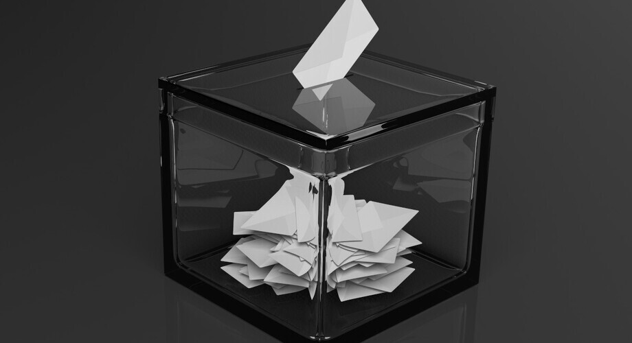 wybory przezroczysta urna