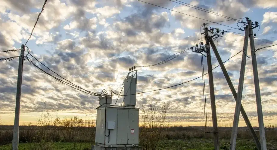 Energetyka, słup, transformator