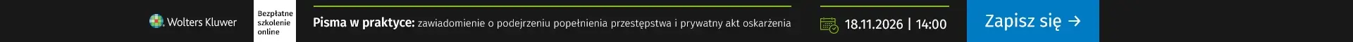 cykl bezpłatnych webinarów Pisma w praktyce - karne, administracyjne i cywilne 3 szkolenia online dla studentów