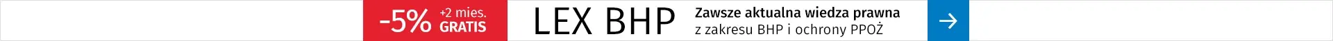 LEX BHP - Promocja miesiąca