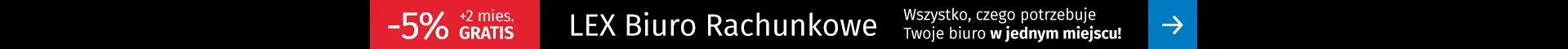 LEX Biuro Rachunkowe - Promocja miesiąca