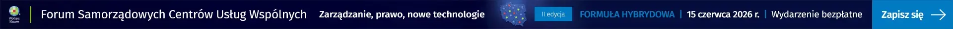 II edycja Forum Samorządowych Centrów Usług Wspólnych