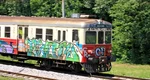 graffiti kolejka pociag