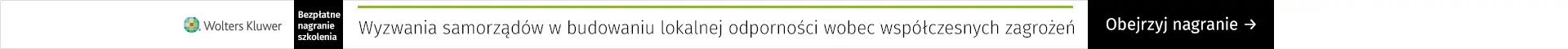 Nagranie webinaru Wyzwania samorządów w budowaniu lokalnej odporności wobec współczesnych zagrożeń