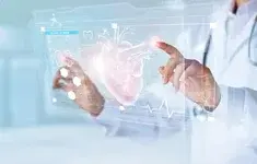 Cyberzdrowie Lekarz Hologram Serce