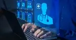 Cyberzdrowie Lekarz Laptop Ikony