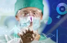 Cyberzdrowie Lekarz Hologram AI