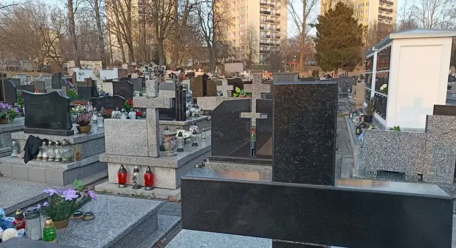Cmentarz Bloki Osiedle
