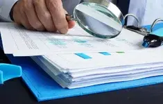 Kontrola Audyt Lupa Dokumenty